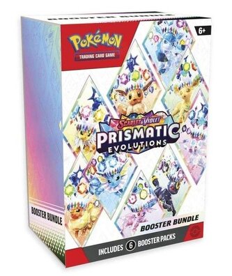 Pokémon TCG Scarlet & Violet Prismatic Evolutions Booster Bundle