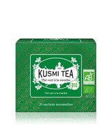 Kusmi Tea Spearmint green tea 20 mušelínových sáčků BIO, 40 g