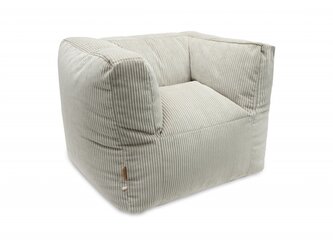 Křeslo dětské Beanbag Corduroy Olive Green