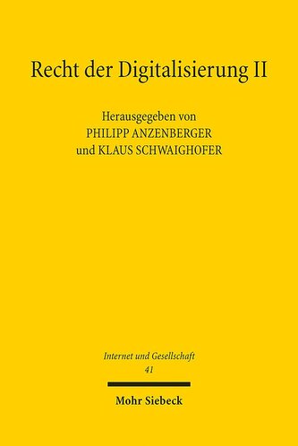 Recht der Digitalisierung II