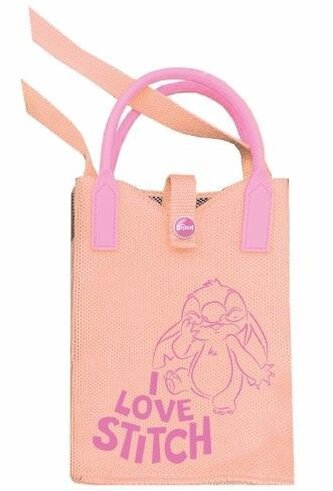 Disney Fashion. Torebka na ramię pastelowa. Peach. Stitch