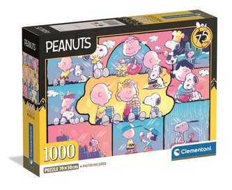 Puzzle 1000 elementów. Compact Peanuts new