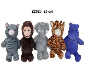 Zwierzęta 25cm MIX
