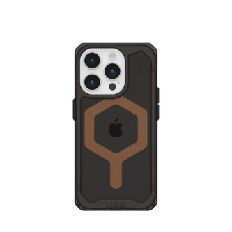 Etui UAG Plyo MagSafe do iPhone 15 Pro - czarno-brązowe