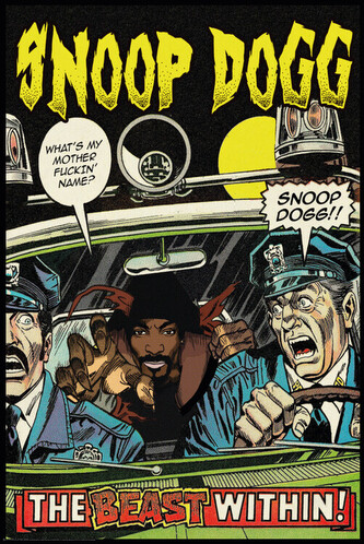 Plakát, Obraz - Dangerous Dogg, 61 × 91.5 cm