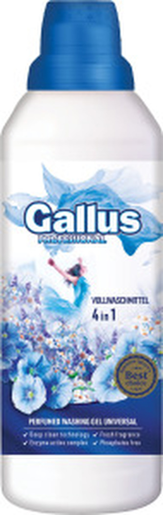 Gallus Prací Gel 4v1, Universal, 1 l