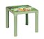 Stolik plastikowy pastel pistacja