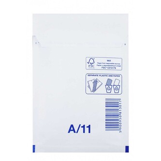 Vikpap - bublinková obálka A11, bílá, 120 × 175 mm - 200 ks