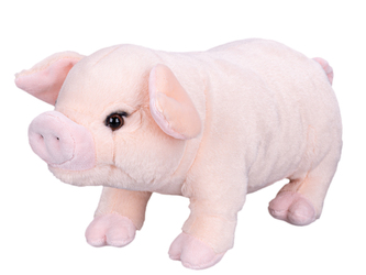 Prase domácí plyšové 25cm stojící 0m+ v sáčku