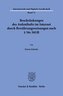 Beschränkungen des Aufenthalts im Internet durch Bewährungsweisungen nach § 56c StGB