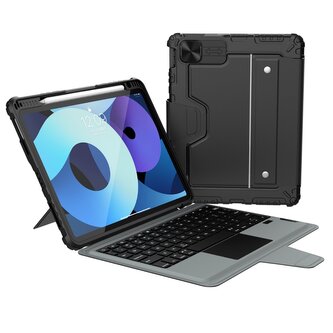 Nillkin Bumper Combo Keyboard Case (Backlit) pro iPad Air 4/5/10.9 20/11 24/25/Pro 11 20/21/22 Black (Pošk. Balení)