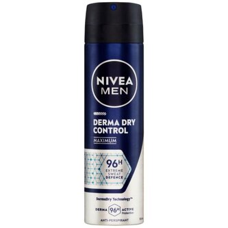 Nivea Sprej antiperspirant Men Derma Dry Control 150ml