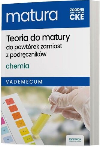 Nowa Matura 2025. Chemia. Vademecum. Zakres rozszerzony. Wydawnictwo Operon