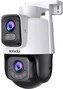 Tenda RH9-WCA - bezdrátová venkovní otočná 6MP Dual-lens IP kamera, noční IR+LED
