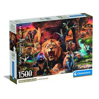 Puzzle 1500 elementów. Compact  The Tribal Society