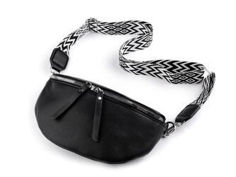 Kabelka crossbody 27x18 cm - 1 ks - 6 černá