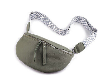 Kabelka crossbody 27x18 cm - 1 ks - 4 šedá khaki