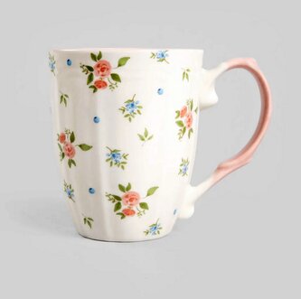 Hrnek | GRETA | růžová | 0,4 l | 728891