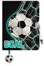 Pamiętnik A5/96K z kłódką Goal