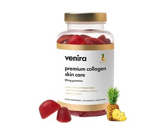 Venira Premiové kolagenové bonbony pro pleť - ananas 42 ks