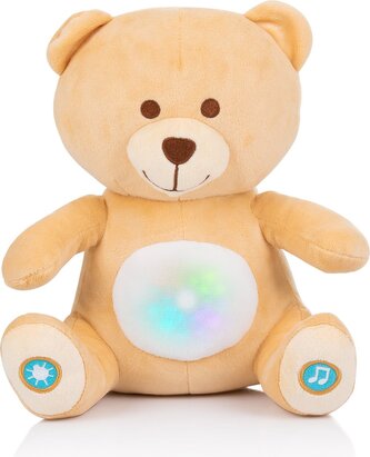 CHIPOLINO Plyšový Medvěd se světýlky a hudbou