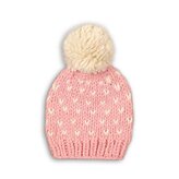 Čepice dívčí, Minoti, HAT 13, růžová - 12-24m