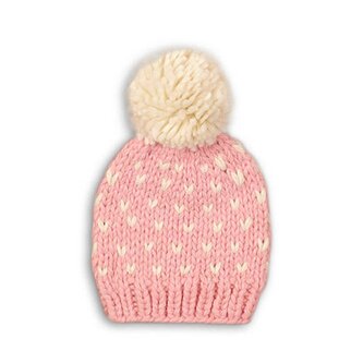 Čepice dívčí, Minoti, HAT 13, růžová - 12-24m