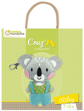 Zestaw Brelok do szycia Koala Riley, Avenue Mandarine