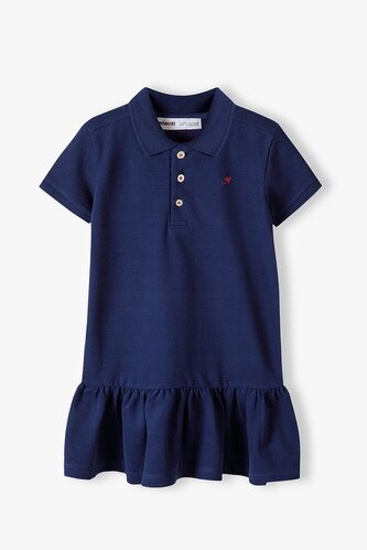 Šaty dívčí POLO, Minoti, 14polo 4, Holka - 122/128