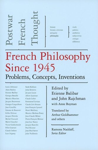 French Philosophy Since 1945