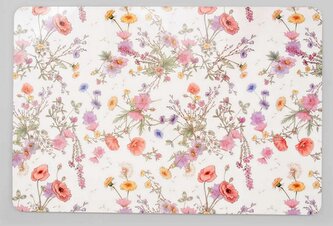 Prostírání na jídelní stůl MEADOW FLOWERS | korková podložka s květinovým vzorem | 30x45cm | 734885
