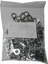 Oko kabelové 6,5mm,kabel 0,5-1,5mm2 (RNB1,25-6), balení 100ks