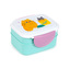 Svačinový box s příborem  Bento box - Kočka Beans & Co