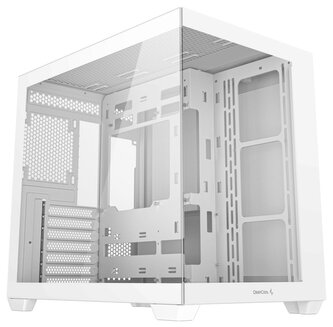 DEEPCOOL skříň CG530 ATX / USB 3.0 / USB-C/ panoramatická / bílá DEEPCOOL skříň CG530 ATX / USB 3.0 / USB-C/ panoramatická / bílá