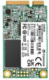 Transcend MSA220S 128GB SSD disk mSATA, SATA III 6Gb s (3D TLC), 560MB s R, 500MB s W