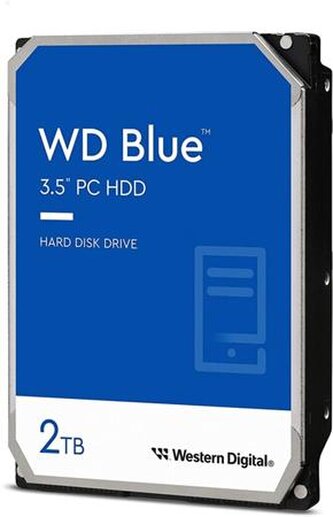 WD Blue 2TB HDD 3.5" SATA 5400 RPM 2R