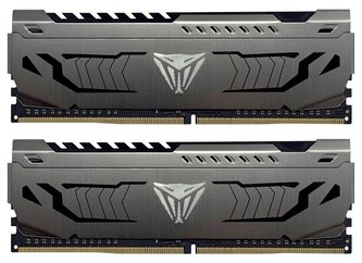 Patriot Viper Steel Series V4S 32GB DDR4 3200MHz DIMM CL16 1,35V Heat Shield KIT 2x 16GB Patriot Viper Steel Series V4S 32GB DDR4 3200MHz DIMM CL16 1,35V Heat Shield KIT 2x 16GB