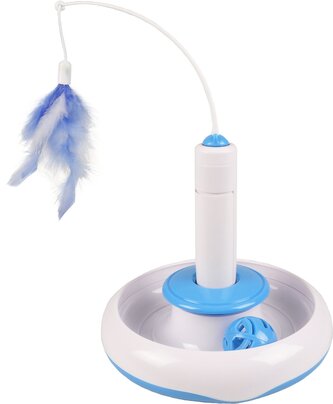 Flamingo interaktivní hračka pro kočky 18 x 18cm