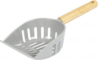 Flamingo Lopatka na podestýlku MINA šedá 32x13x8,5cm