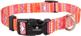 Flamingo Obojek pro psy nylon SYB 30-45cmx15mm