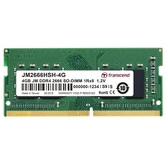 Transcend SODIMM DDR4 4GB 2666MHz 1Rx8 512Mx8 CL19 1.2V