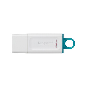 Kingston Flash Disk 64GB USB3.2 Gen 1 DataTraveler Exodia (White + Teal) Kingston Flash Disk 64GB USB3.2 Gen 1 DataTraveler Exodia (White + Teal)