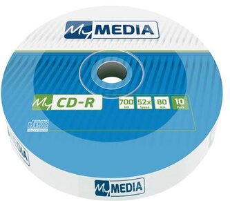 Verbatim CD-R My Media 700MB (80min) 52x 10-spindl