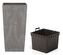 Květináč URBI SQUARE BETON EFFECT s vkladem 40 cm - marengo