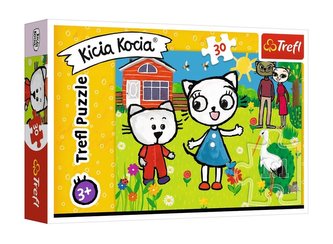Puzzle 30 Przygody Kici Koci TREFL