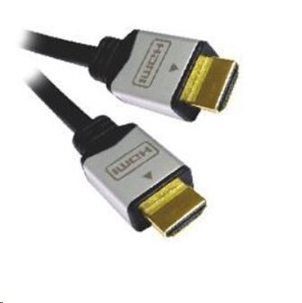 PremiumCord Kabel HDMI A - HDMI A M/M 1m zlacené a kovové HQ konektory