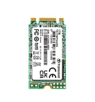 Transcend MTS425S 1TB SSD disk M.2 2242, SATA III 6Gb s (3D TLC), 550MB s R, 500MB s W