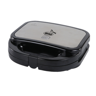 BRAVO Kombinovaný sendvičovač Dany B-4832, nerezový , čtverec