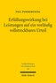 Erfüllungswirkung bei Leistungen auf ein vorläufig vollstreckbares Urteil
