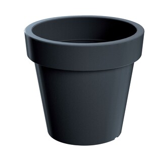 Květináč Lofly antracit, varianta 13,4 cm